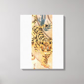 Kuniyoshi Tijger Canvas Print (Voorkant)