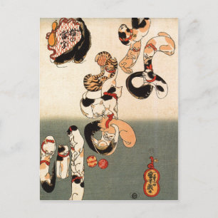 Kuniyoshi, Utagawa () Ichiyusai () 1798 1861 Tokio Briefkaart