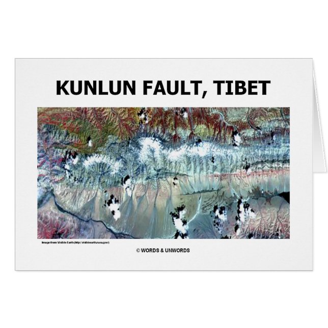 Kunlun Fault Tibet (Voorkant Horizontaal)