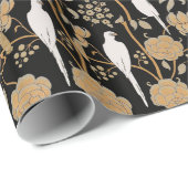 KUNNEN DE DECO-STROMEN VAN HET KUNNEN, WITTE DELEN CADEAUPAPIER (Rol Hoek)