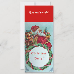 KUNNEN EN HUMOROUS SANTA CLAUS  KROEIEN KAART