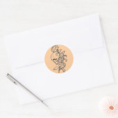 KUNNEN RONDE STICKER (Envelop)