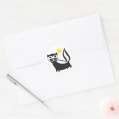 KUNNEN RONDE STICKER (Envelop)