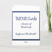 Kunnen we alsjeblieft praten? kaart (Achterkant)