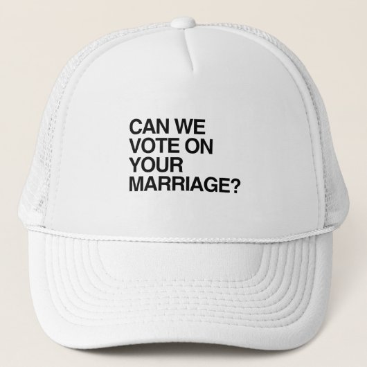 KUNNEN WE STEMMEN OVER UW MARRIAGE TRUCKER PET (Voorkant)