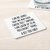 Kunnen we toelaten kartonnen onderzetters (Schuin)