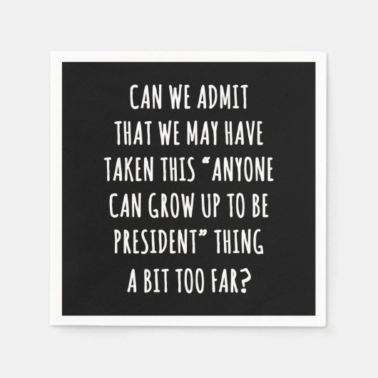 Kunnen we toelaten servet (Voorkant)