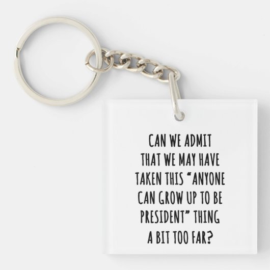 Kunnen we toelaten sleutelhanger (Voorkant)