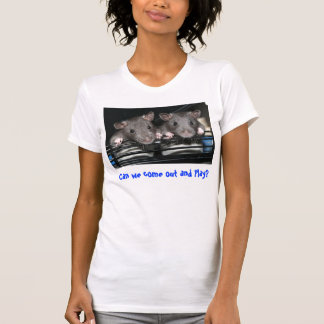 Kunnen we uitkomen en spelen? t-shirt