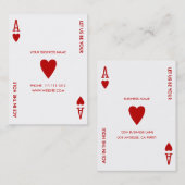 KUNNEN WE UW KANS ZIJN IN DE HOL VISITEKAARTJE (Voorkant / Achterkant)