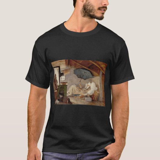 kunst1 gif kunst1 gif information carl spitzweg 01 t-shirt (Voorkant)