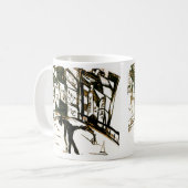 kunst 101 koffiemok (Voorkant links)