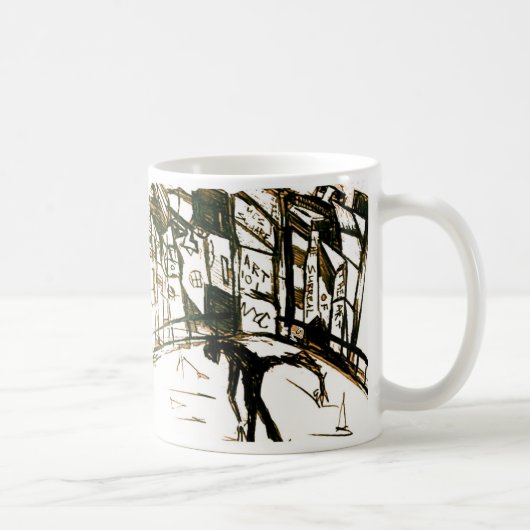 kunst 101 koffiemok (Rechts)