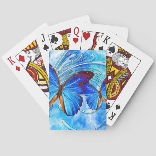 Kunst 37-speelkaarten voor vlinder speelkaarten (Achterkant)