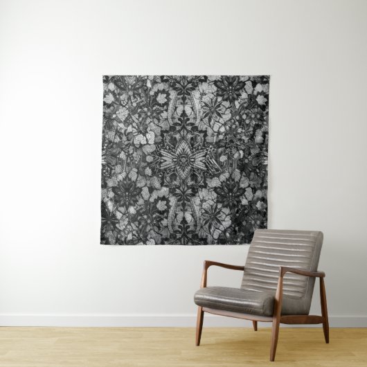 kunst aan de kant van de muur wandkleed (In situ)