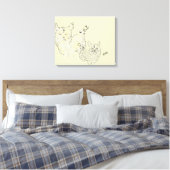 Kunst aan de muur: Buddies Canvas Afdruk (Insitu (Slaapkamer))
