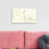 Kunst aan de muur: Buddies Canvas Afdruk (Insitu (Woonkamer))