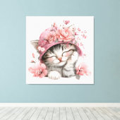 Kunst aan de muur canvas afdruk (Insitu (Houten vloer))