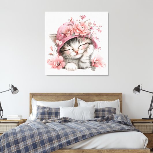 Kunst aan de muur canvas afdruk (Insitu (Slaapkamer))