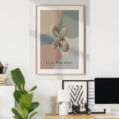 Kunst aan de muur-Ewige liefde Poster (Thuiskantoor)