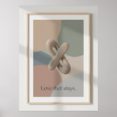 Kunst aan de muur-Ewige liefde Poster (Voorkant)