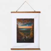 kunst aan de muur hangend wandkleed (Voorkant)