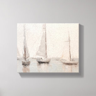 Kunst aan de Muur - Kust Canvas Afdruk