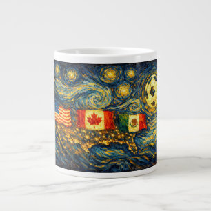 Kunst aan de Wand in de stijl van Van Gogh  VS MX  Grote Koffiekop