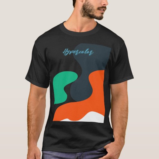 Kunst aan Shirten, Geweldige t - shirts, Hypercolo T-shirt (Voorkant)