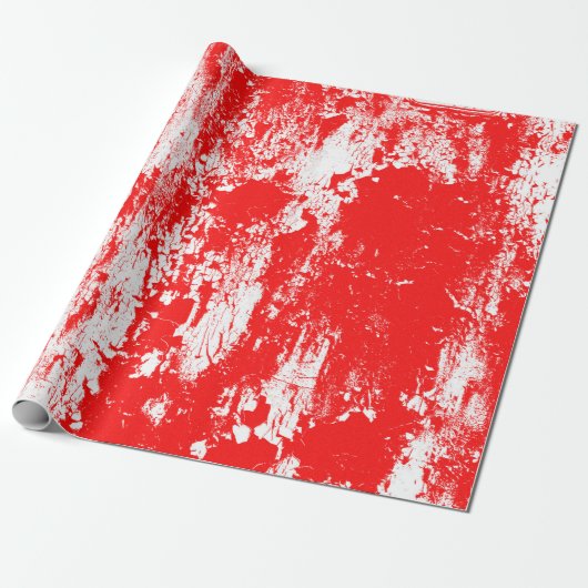 Kunst abstract grijsillustratie-inktpenseeleffect cadeaupapier (Uitgerold)