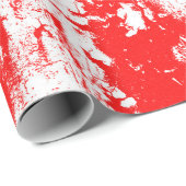 Kunst abstract grijsillustratie-inktpenseeleffect cadeaupapier (Rol Hoek)