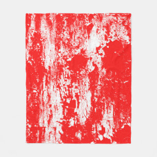 Kunst abstract grijsillustratie-inktpenseeleffect fleece deken