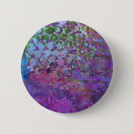 Kunst Abstract Ronde Button 5,7 Cm (Voorkant)