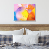 Kunst achtergronden canvas afdruk (Insitu (Slaapkamer))