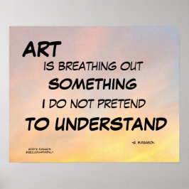 KUNST ADEMT COLLECTOR PRINT UIT