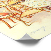 Kunst Afdrukken van Maud Humphrey Tea Party Poster (Hoek)