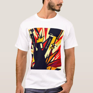 'KUNST ALS WAPEN - KUNST ALS VERSCHIL VAN MENING' T-SHIRT