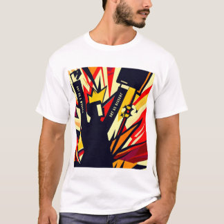 'KUNST ALS WAPEN - KUNST ALS VERSCHIL VAN MENING' T-SHIRT