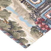 Kunst & Ambachten Stijl Balkon Landschap Vista Fri Korte Tafelloper (Hoek)