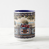 Kunst & Ambachten Stijl Balkon Landschap Vista Fri Mok (Midden)