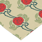 Kunst & Ambachten Stijl Roos Korte Tafelloper (Hoek)