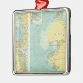 Kunst, Antarctica Metalen Ornament (Links)