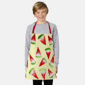 Kunst Apron Watermeloenen Schort (Gedragen)