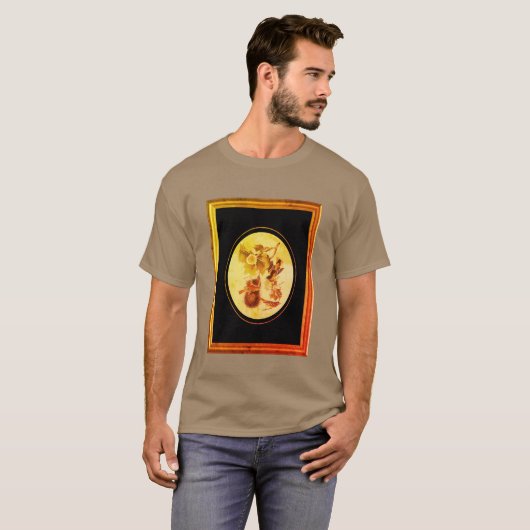 kunst Audubon Birds Troupial Orioles T-shirt (Voorkant volledig)