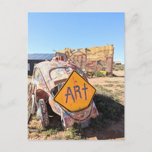 Kunst auto, Silverton NSW Briefkaart (Voorkant)