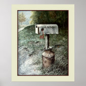  Kunst, B. Mitchell Country Mailbox Poster (Voorkant)