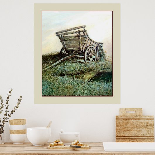  Kunst, B. Mitchell Poster (Keuken)