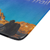 Kunst - Banner Peak - John Muir Trail Text Snijplank (Hoek)