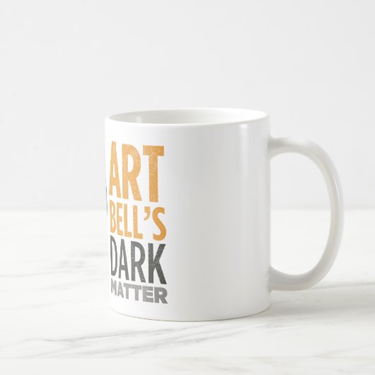 Kunst Bell's donkere materie (Alien Head) Koffiemok (Rechts)