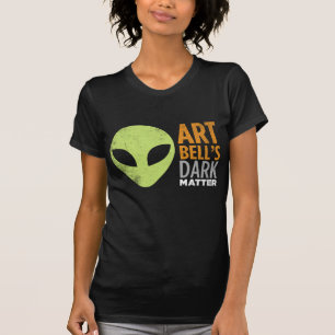 Kunst Bell's donkere materie (Alien Head) T-shirt